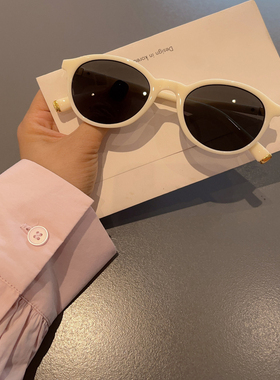 男女度假墨镜超轻tr90圆形太阳镜