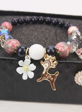 东大门甜美风童话手链livine同款