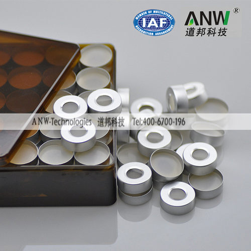 20mm钳口顶空进样瓶盖垫  开口铝盖特氟龙垫片20*3mm白色隔垫　 - 图1
