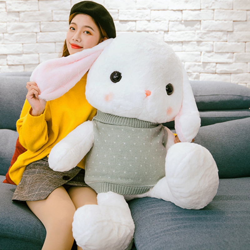 兔子毛絨玩具垂耳兔布娃娃可愛大號公仔玩偶少女心禮物女孩萌韓國