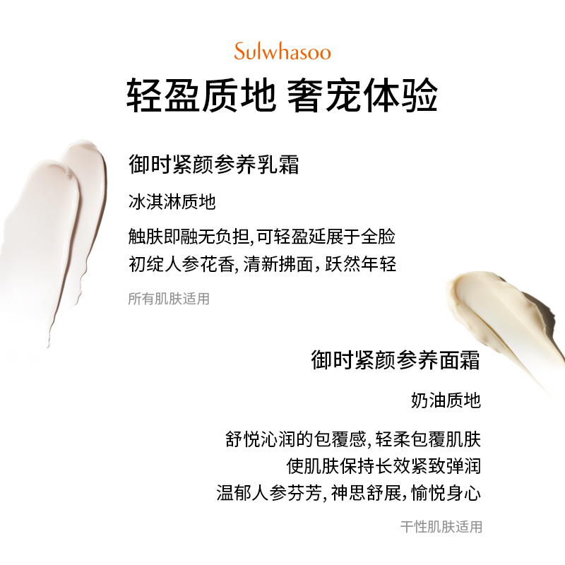 【雪花秀】抗老人参乳霜30ml