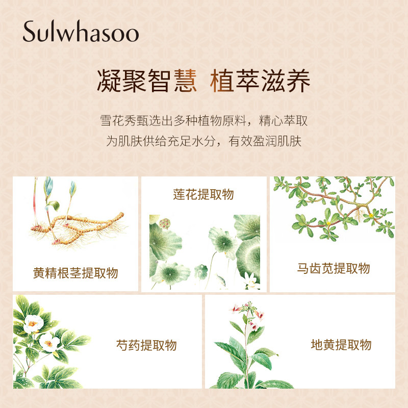 【618抢先加购】雪花秀125ml必备乳 Sulwhasoo雪花秀乳液/面霜