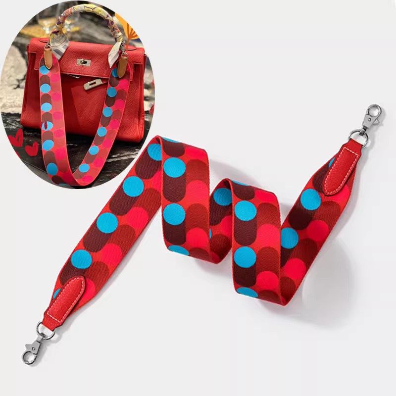 凯莉包宽肩带配件波点加厚帆布带女包包带斜挎带包包带子替换单买,淘宝优惠券,粉丝福利购,淘宝优惠卷