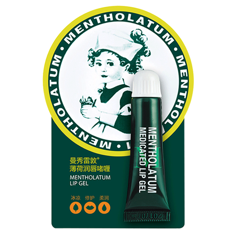 曼秀雷敦薄荷润唇啫喱8g冰凉唇膏 塔塔化妆品润唇啫喱