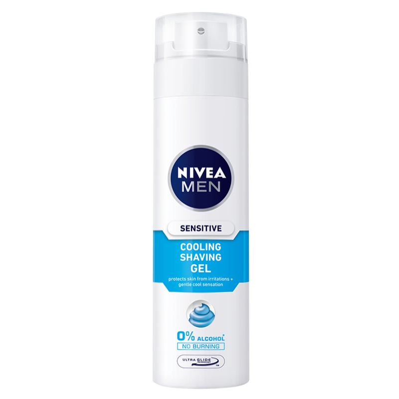 妮维雅男士舒安冰酷剃须刮软化胡须 塔塔化妆品男士剃须膏