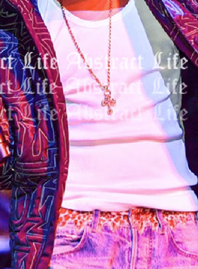 马师傅同款十字架项链