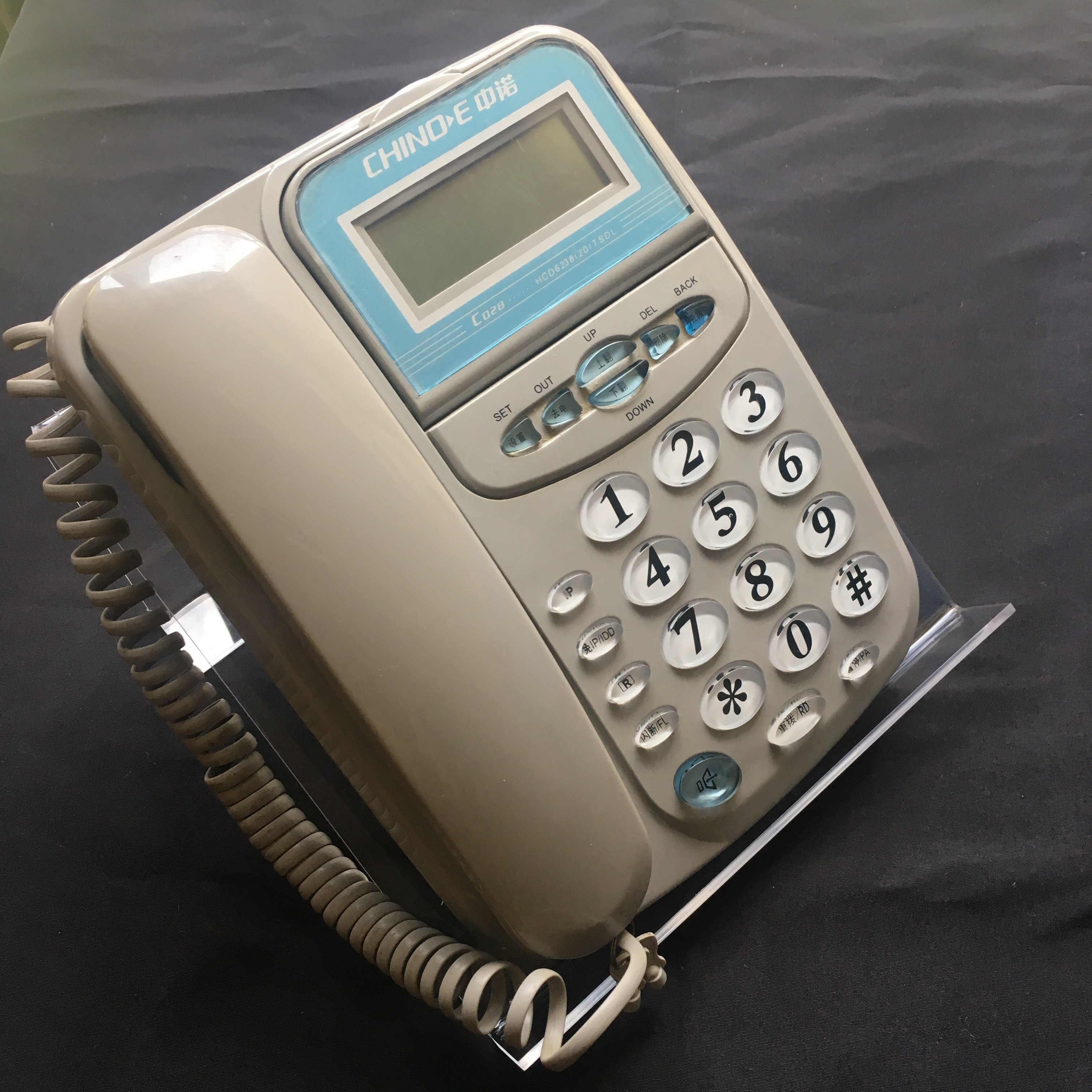 亚克力电话架子透明加宽座机支架办公桌面座机架创意电话平板托架,淘宝优惠券,粉丝福利购,淘宝优惠卷