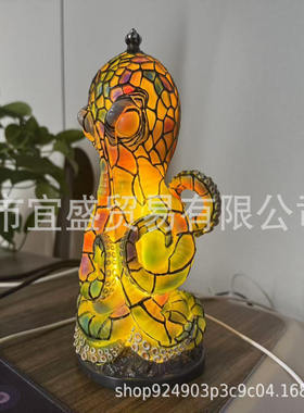 sLamps章鱼灯台灯夜灯
