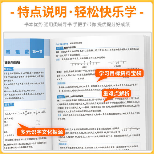 2026新初中7星学霸题中题 数学七年级八年级九年级 数学举一反三 思维训练初一二三辅导资料教辅提优专项训练习册必刷题中题五星 - 图1