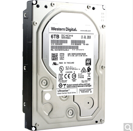 西部数据(Western Digital) 6TB SATA6Gb/s7200转256M 企业级硬盘 - 图0