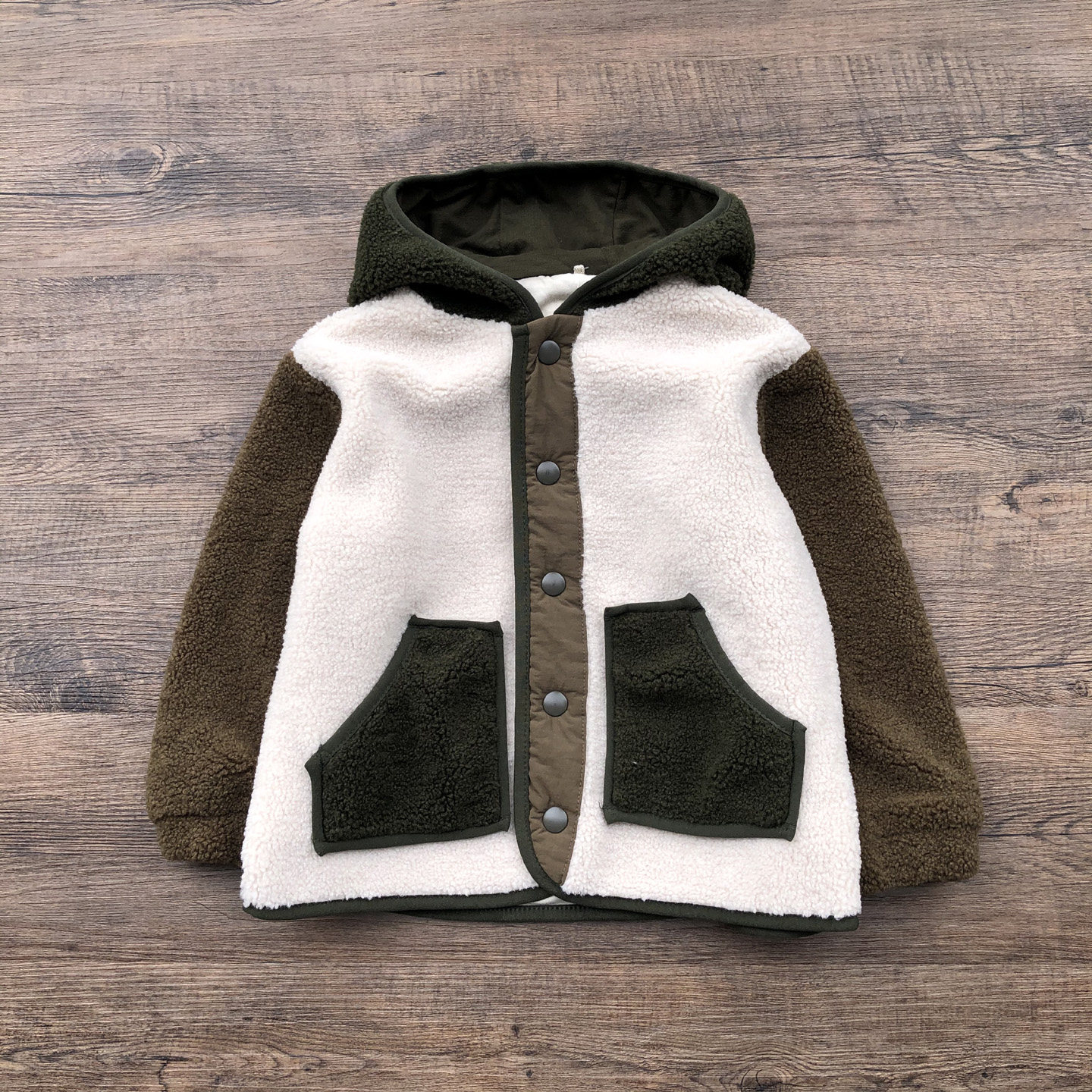 出口欧美单秋冬新款男童加厚羔毛连帽衫外贸原单小童婴童儿童外套,淘宝优惠券,粉丝福利购,淘宝优惠卷