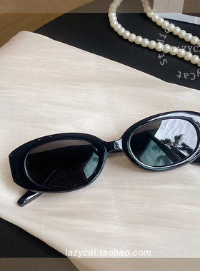 52mm小众复古米钉美拉德猫眼墨镜