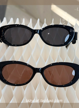 拆卸蝴蝶结墨镜女高级感防紫外线