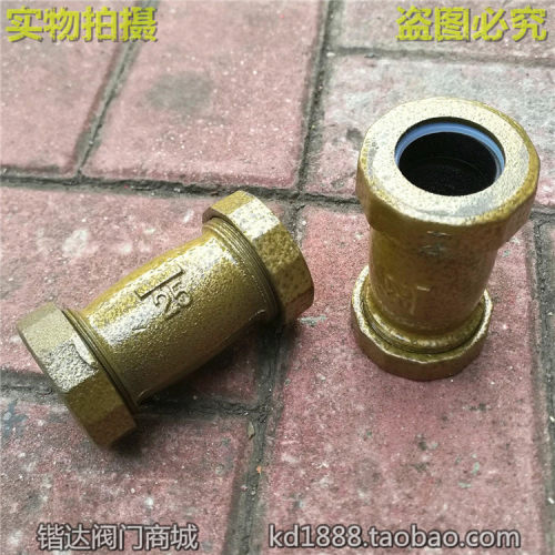 快速接头国标 镀锌水管快速活接头 铸铁快接1寸2寸3寸DN25 50 80 - 图3