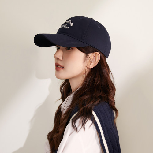 大头大脸可戴棒球帽女生高品质好版型软顶鸭舌帽百搭显脸小帽子男 - 图1