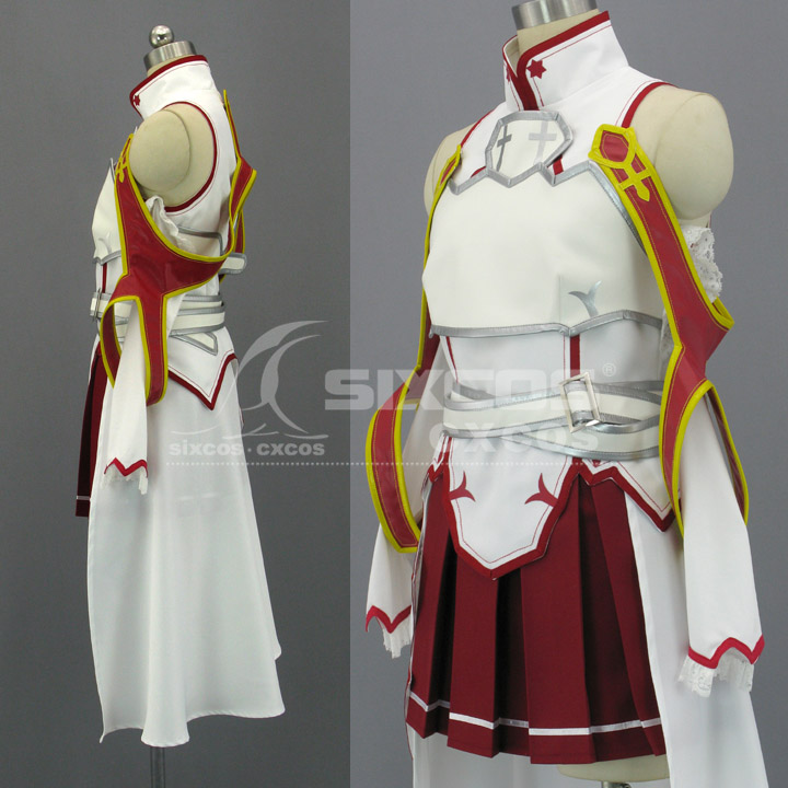 刀剑神域 亚丝娜/结城明日奈 COS服装定做Sword Art Online-Asuna - 图3