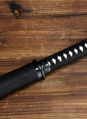 未开刃刀剑防身冷兵器一体影视唐横刀素装直刀工艺宝剑收藏未开刃