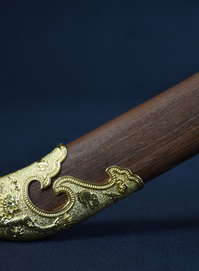 未开刃刀剑高锰钢手工锻打弯款唐横刀锦衣卫宝剑防身冷兵器未开刃