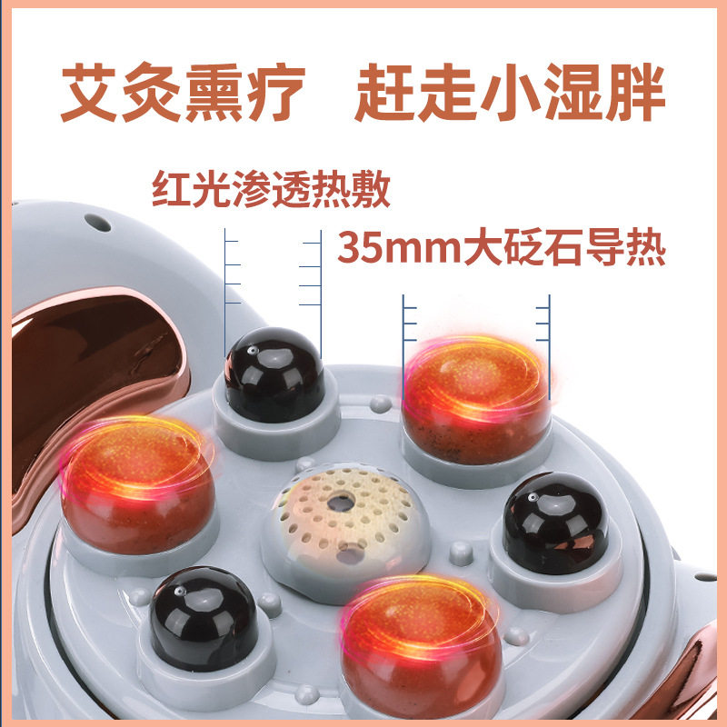 砭石揉腹仪腹部按摩器揉肚子神器暖肚子腰部腰带按摩仪器厂家直供,淘宝优惠券,粉丝福利购,淘宝优惠卷