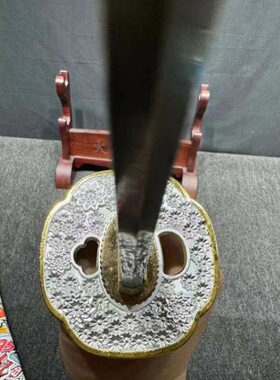 龙泉刀剑弹簧钢军刀刀具防身冷兵器手工锻打一体日式指挥刀未开刃