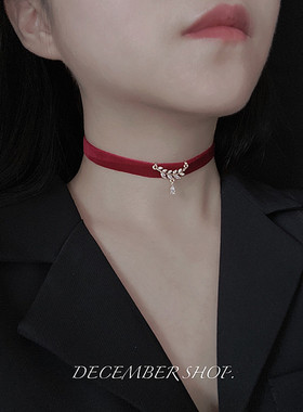 包邮原创法式复古麦穗项圈女