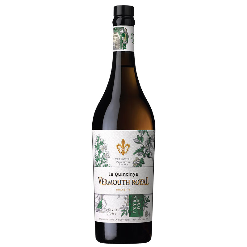 园林干威末酒配制酒La Quintinye Extra Dry Vermouth 750ml 国行 - 图3