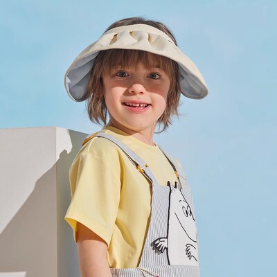 伯希和户外儿童轻盈空顶防晒帽