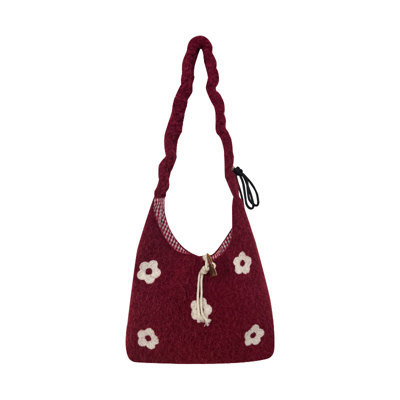 冬季新款包包抽绳可调节可单肩可斜挎大容量日系风托特包女,淘宝优惠券,粉丝福利购,淘宝优惠卷