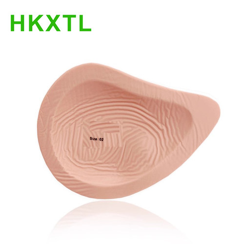 HKXTL轻质义乳术后硅胶腋下假乳仿真透气螺旋形胸垫夏季不热 TQL - 图2