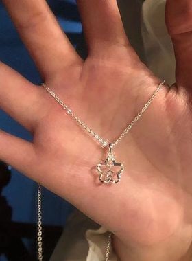 小红书同款灵动幸运星项链女ins 小众气质轻奢转运星送女生礼物