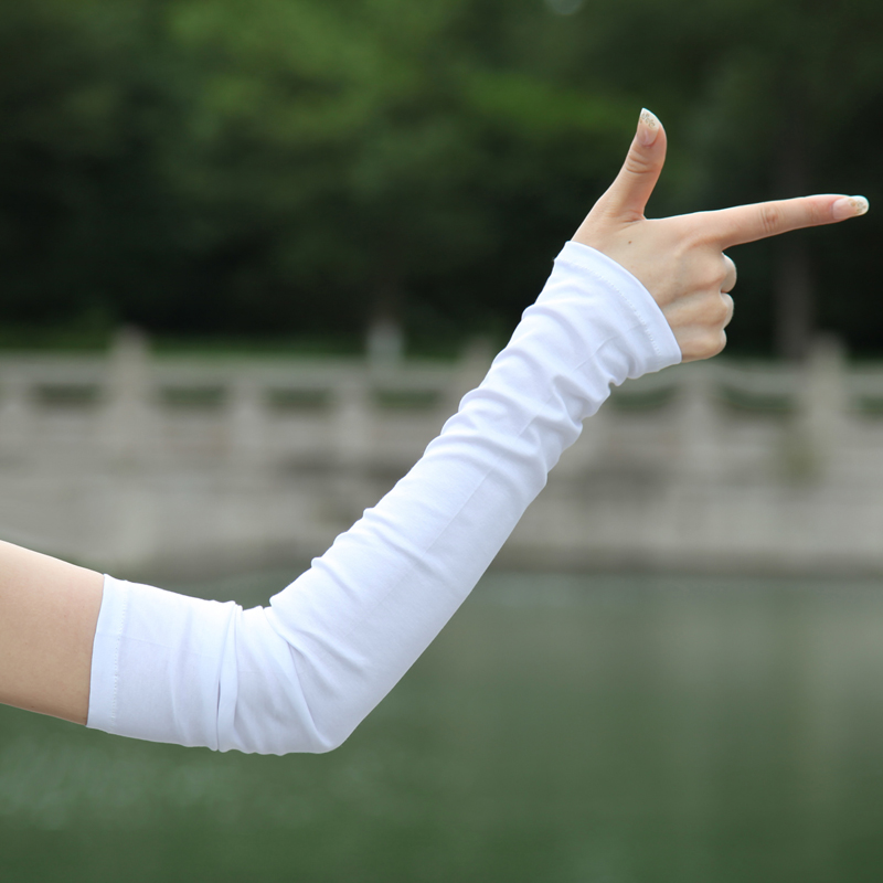 薄款袖套夏季护袖臂套长手套隐形肤色冰袖女防晒套袖防紫外线袖子