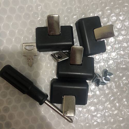 行李箱锁扣配件通用锁头旅行箱锁头密码锁皮箱扣锁拉杆箱按扣锁头 - 图3