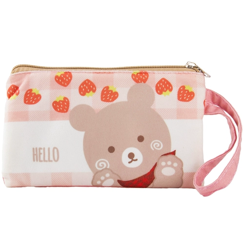 Маленькая небольшая сумка, маленькая сумка клатч, милый портативный тканевый мешок, кошелек, мобильный телефон, широкий экран, в корейском стиле