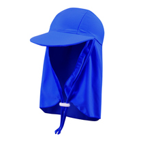 Child sunscreen male and female child band along sun-cap seaside beach drama Water Baby sunscreen Anti-UV swimming cap