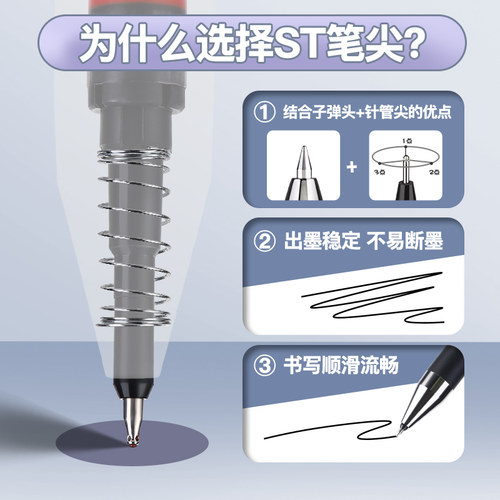 日本PILOT百乐果汁笔Juice Up按动式中性笔0.3/0.4/0.5黑色学生考试刷题笔ST笔尖水笔芯替芯juiceup日系ins - 图0