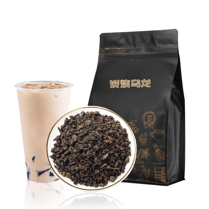 奶盖炭烧乌龙茶奶茶店专用茶贡茶炭焙黑乌龙茶碳培乌龙烤奶茶茶叶