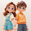 Li Ning Children's Swimming Goggles Waterproof Anti-fog HD
