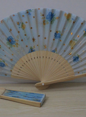 和风日式小巧女扇迷你小折扇