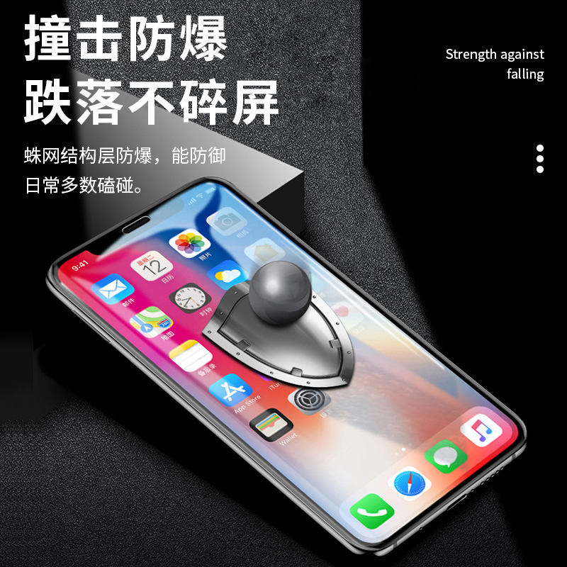 适用华为NOVA12PRO NOVA11PRO NOVA10 9PRO NOVA8 7P V40金刚隐形水凝膜曲屏手机保护膜批发 - 图0