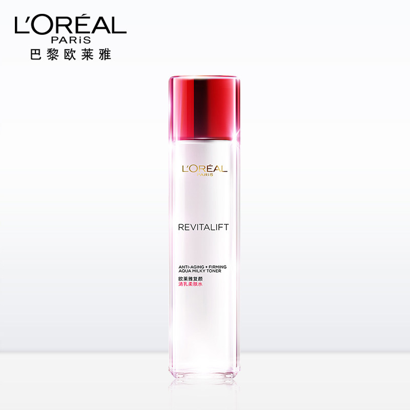 欧莱雅女士复颜清乳补水滋润爽肤水 欧莱雅美洁金信化妆水/爽肤水