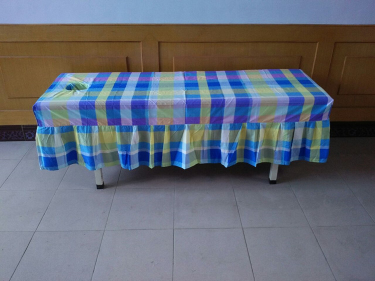 厂家直销带孔按摩床床罩推拿床理疗床床罩门诊