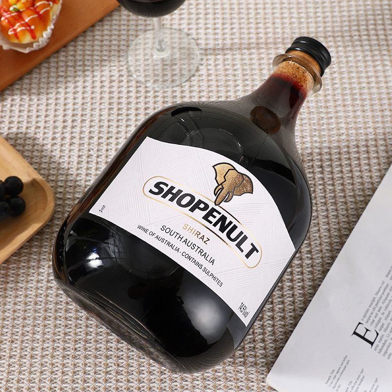 3L升澳洲原瓶进口红酒14度小笨象干红葡萄酒6斤大炮瓶婚庆聚餐酒,淘宝优惠券,粉丝福利购,淘宝优惠卷