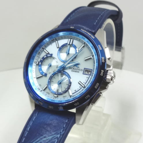 量贩时计 CASIO OCEANUS太阳能电波限定OCW-T2600ALB-2AJR日本邮-图0