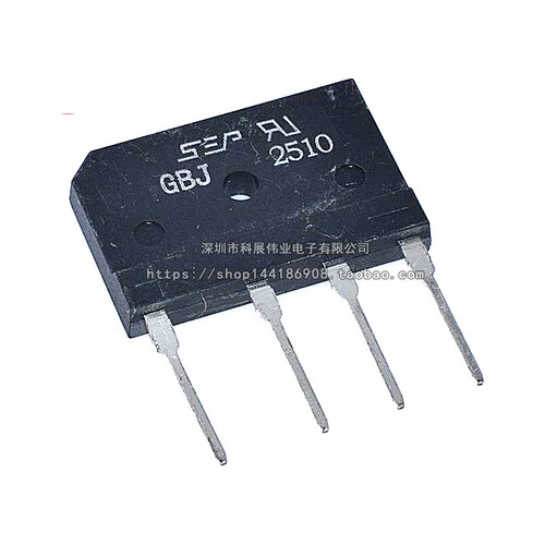 GBJ  KBJ2510/1010/1510/3510/5010 扁桥 直插 整流桥 桥式整流器 - 图3