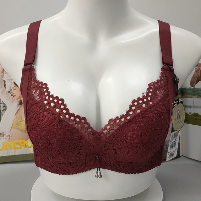 June Rose Mall's same style push-up small breast thick cup soft steel ring adjustable bra women's underwear bra 6171AB