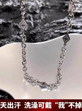 美式嘻哈潮酷十字架无性别卫衣链
