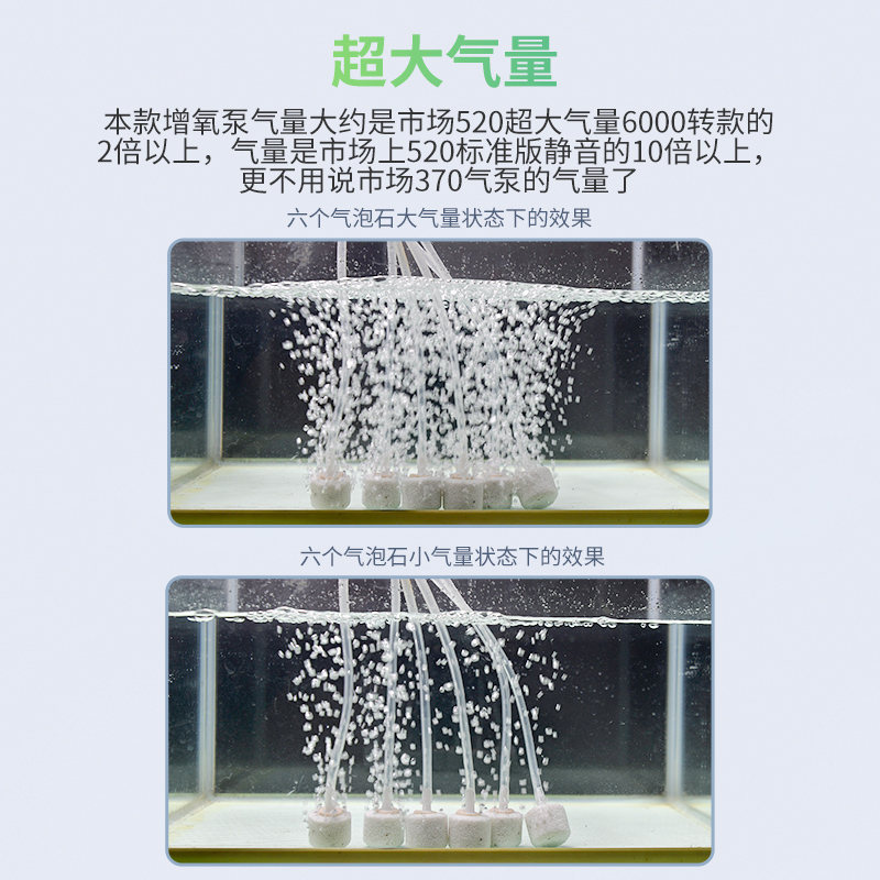 鱼塘鱼池USB氧气泵增氧泵家用鱼缸户外钓鱼超便捷充电宝冲氧超520 - 图1