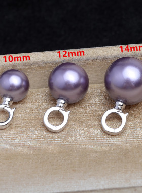 s925纯银卡扣吊坠可打开活口