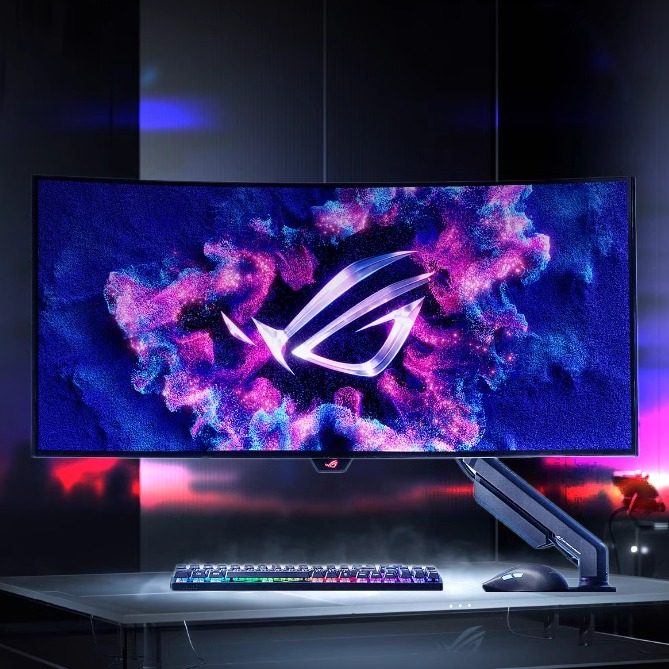 ROG 擎天Ergo显示器支架臂可视化拉力窗口电脑屏幕旋转升降C型支架曲面带鱼屏支架11.5kg承重玩家国度旗舰店,淘宝优惠券,粉丝福利购,淘宝优惠卷