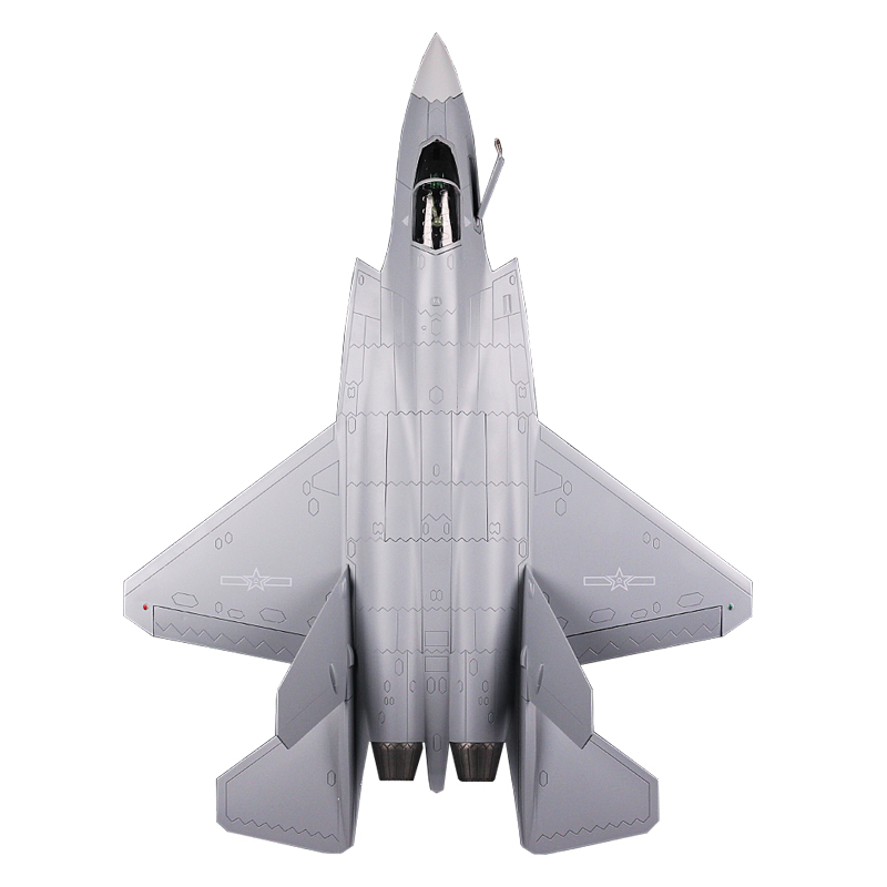 1:48歼35A仿真合金隐形战斗机j35舰载机模型飞机摆件成品航展纪念 - 图3